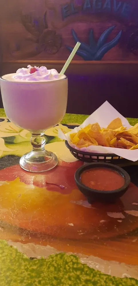 Chips and Salsa and Pina Colada